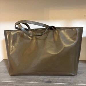 Vintage brown Prada tote